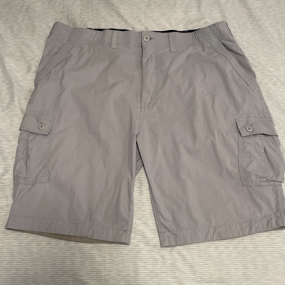Wear First Cargo Shorts Men’s Size 42 Blue Stretch Utility Outdoor Casual